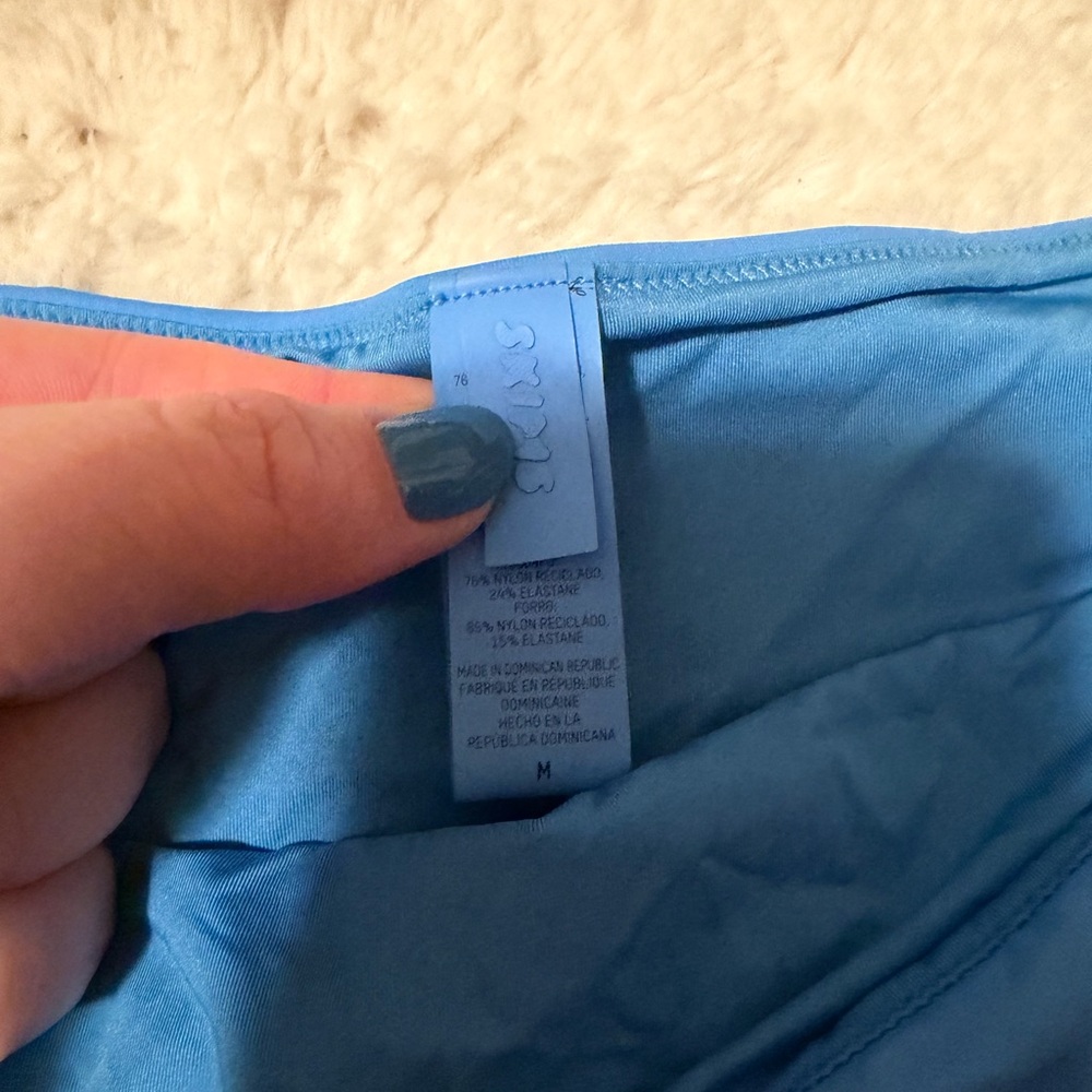 SKIMS Blue Women's Swim Bottom - Picture 2 of 3